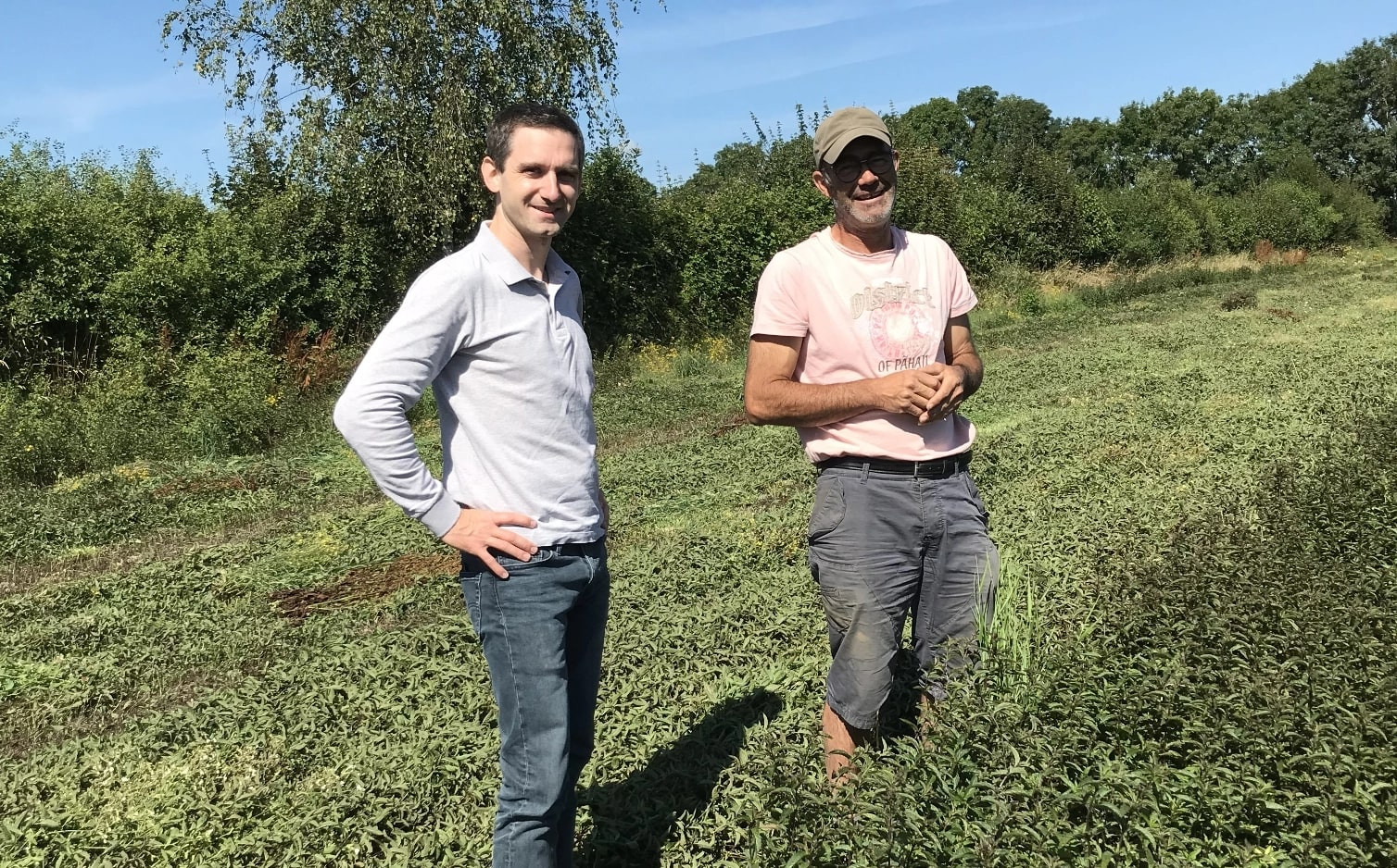 Förderung einer <br /><strong>nachhaltigen Landwirtschaft</strong>